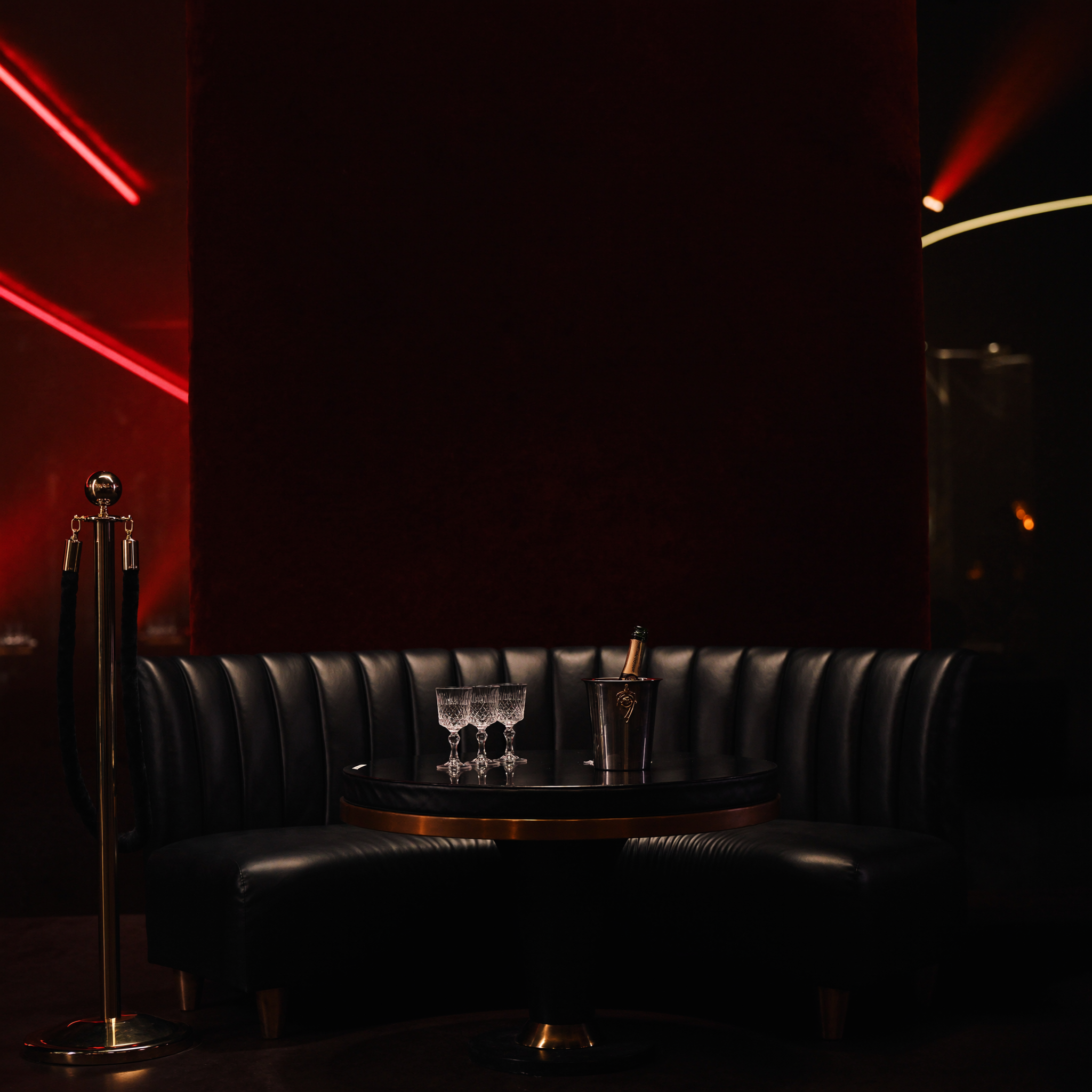 VIP Reservation table at Starlets in Woodside, Queens, set for a date night